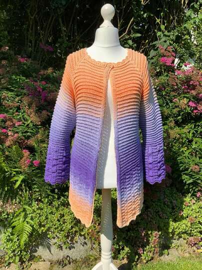 Häkelanleitung Jacke Kuschelino