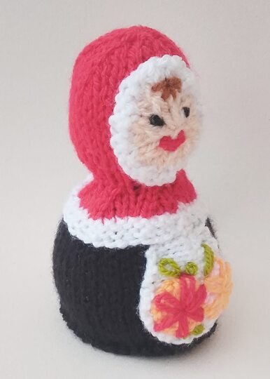 TeaCosyFolk's Russian Doll Chocolate Orange Cosy Knitting Pattern