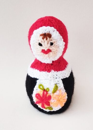 TeaCosyFolk's Russian Doll Chocolate Orange Cosy Knitting Pattern