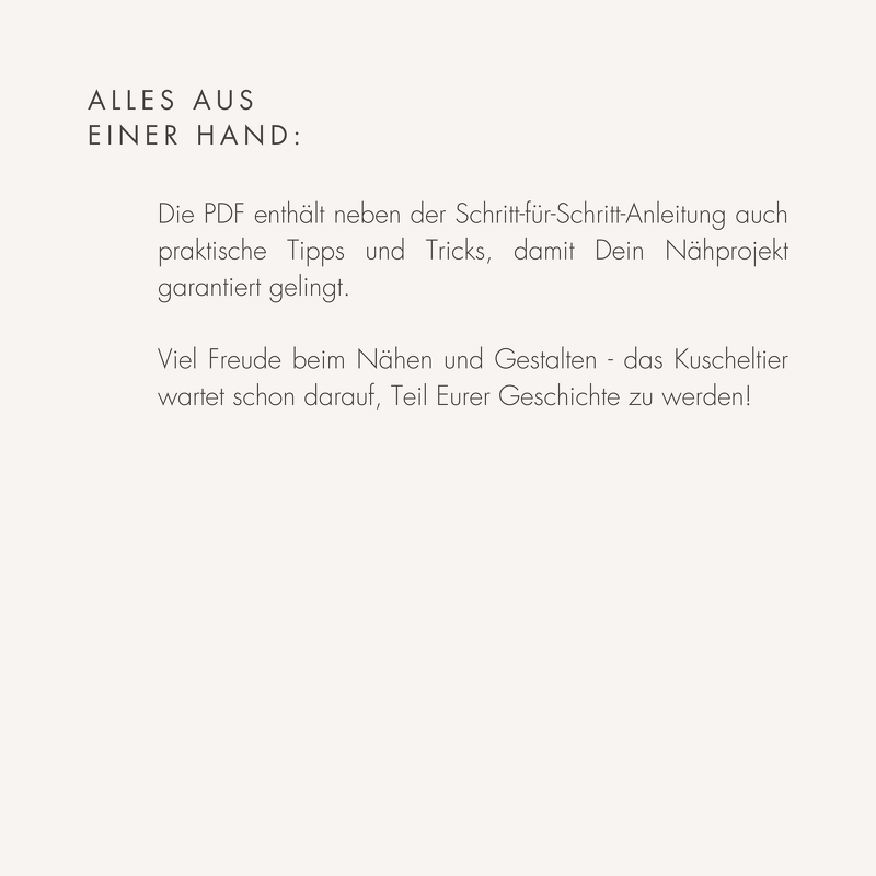 E-Book Reh Emmi - Nähanleitung und Schnittmuster - Bild 10