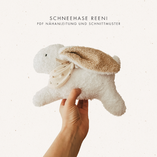 E-Book Schneehase Reeni - Nähanleitung und Schnittmuster