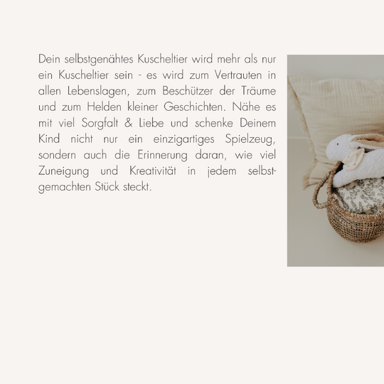 E-Book Schneehase Reeni - Nähanleitung und Schnittmuster