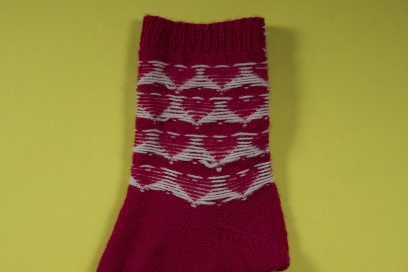 Socke in Love Strickanleitung