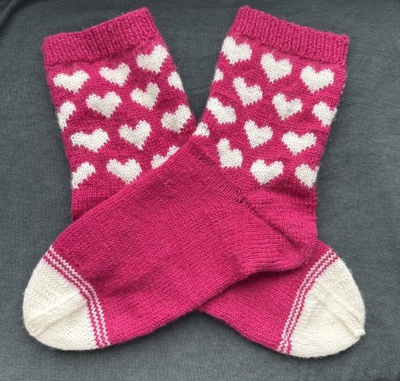 Socke in Love Strickanleitung