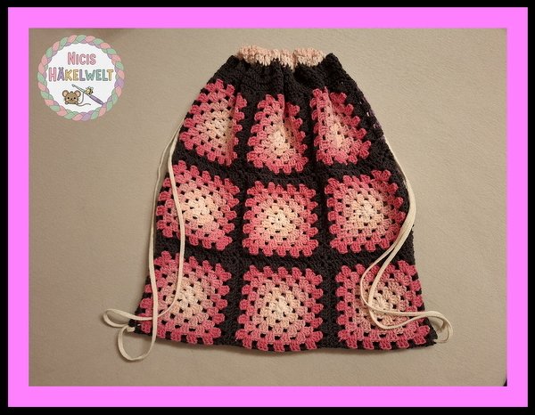 Rucksack - Beutel Häkelanleitung - Bild 5