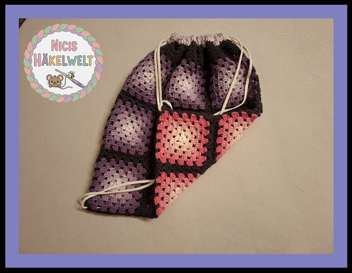Rucksack - Beutel Häkelanleitung