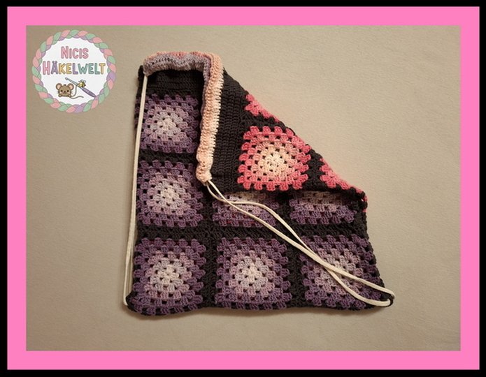 Rucksack - Beutel Häkelanleitung