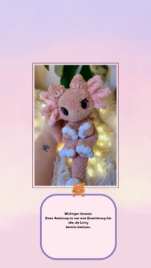 Lotty Kitty – Erweiterung zur Häkelanleitung