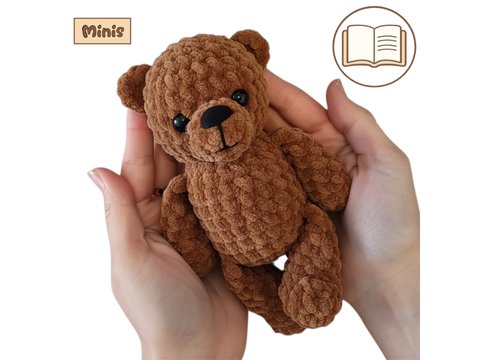 Den kleinen Bären häkeln – ausführliche Amigurumi Häkelanleitung (PDF)