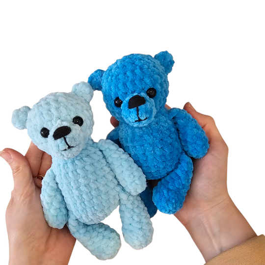 Den kleinen Bären häkeln – ausführliche Amigurumi Häkelanleitung (PDF)