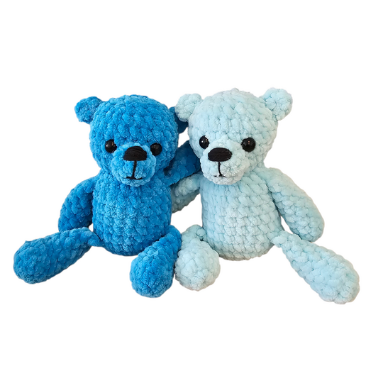Häkelanleitung kleiner Teddy – Amigurumi Bär (PDF) – Geschenk zur Geburt