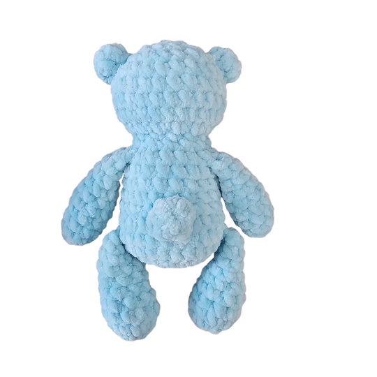 Häkelanleitung kleiner Teddy – Amigurumi Bär (PDF) – Geschenk zur Geburt