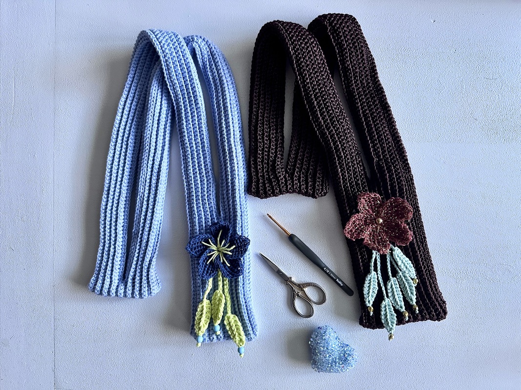 Crochet Pattern Tube Phone Bag "Poppy" – Versatile & Stylish