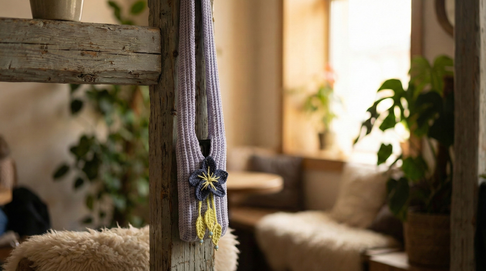 Crochet Pattern Tube Phone Bag "Poppy" – Versatile & Stylish