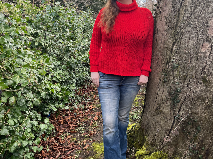 Crochet Pattern Sweater "Nordic Knot§