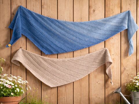 Nila –Tuch stricken – PDF Anleitung