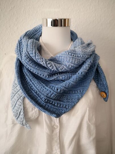 Nila –Tuch stricken – PDF Anleitung