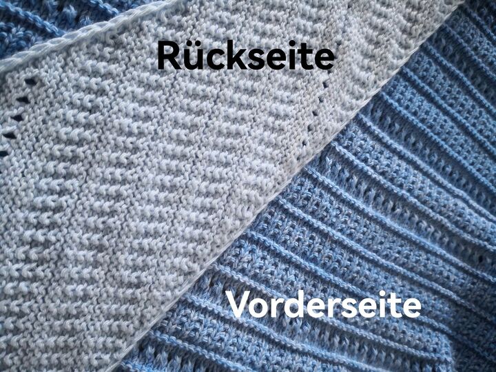 Nila –Tuch stricken – PDF Anleitung