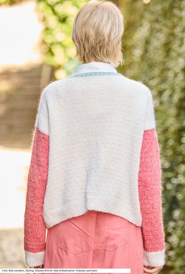 Jacke mit Strukturmuster