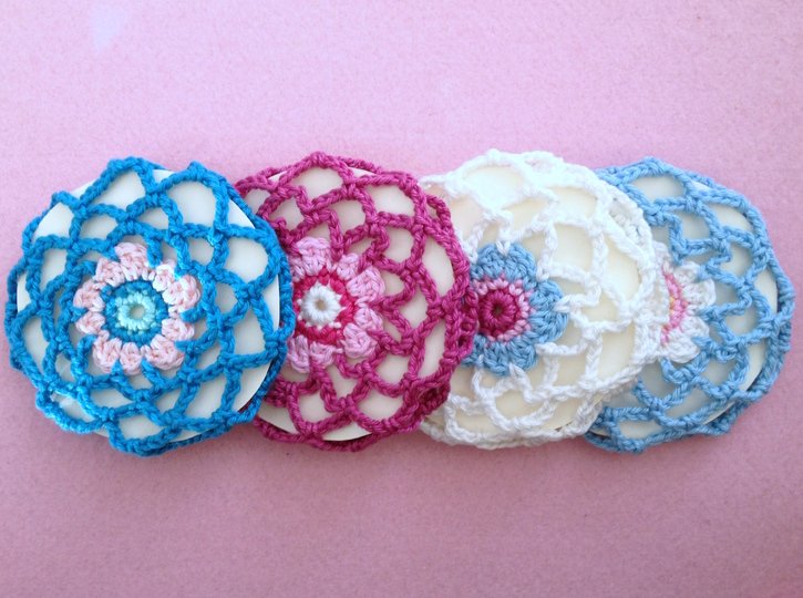 Crochet Pattern Bun Cover, Bun Net Hair Decor, for Ballet Dance Vaulting