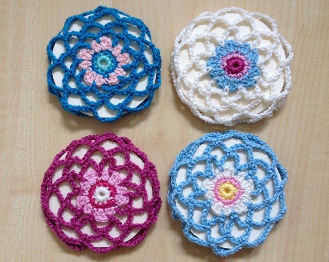 Crochet Pattern Bun Cover, Bun Net Hair Decor, for Ballet Dance Vaulting