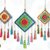 Crochet Pattern Square Dreamcatcher, Wall Hanging Decor, 2 Sizes + 2 Motifs
