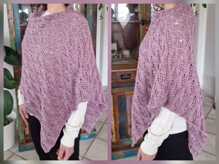 Häkelanleitung für den Poncho/Überwurf "Cool Touch"