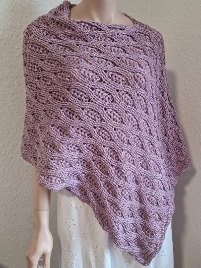 Häkelanleitung für den Poncho/Überwurf "Cool Touch"