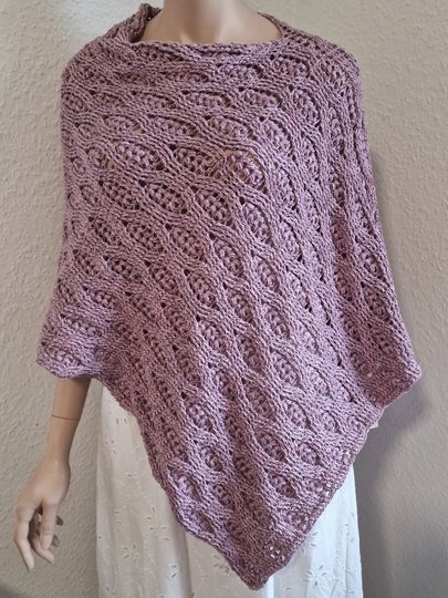 Häkelanleitung für den Poncho/Überwurf "Cool Touch"