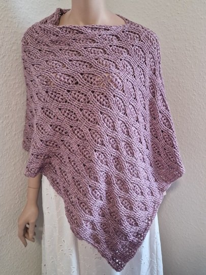 Häkelanleitung für den Poncho/Überwurf "Cool Touch"