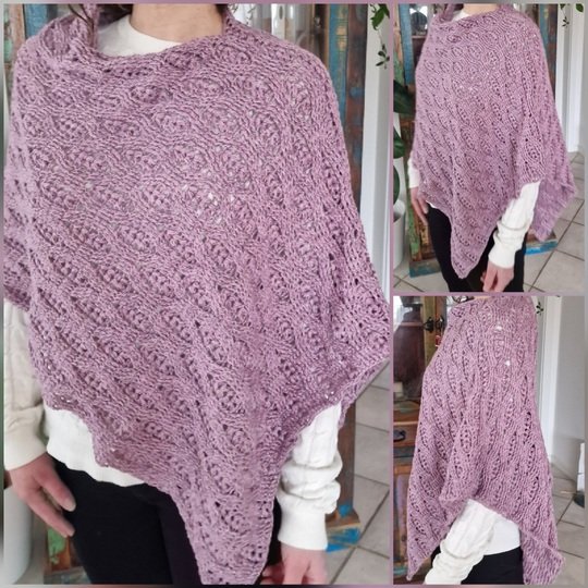 Häkelanleitung für den Poncho/Überwurf "Cool Touch"