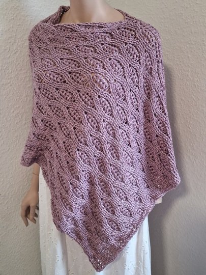 Häkelanleitung für den Poncho/Überwurf "Cool Touch"