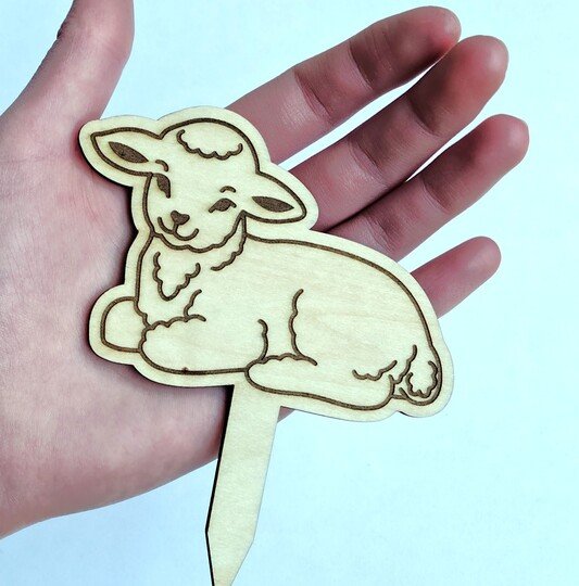 Laser Motiv SET Gravur SVG Schaf Schäfchen Ostern Plott