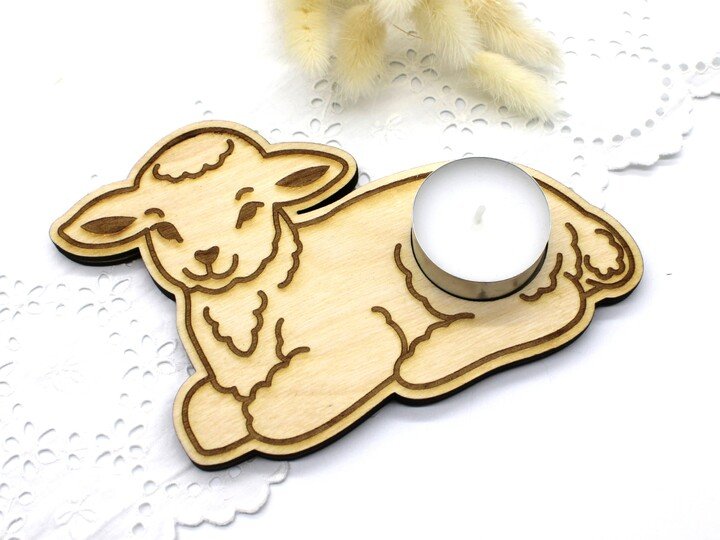 Laser Motiv SET Gravur SVG Schaf Schäfchen Ostern Plott