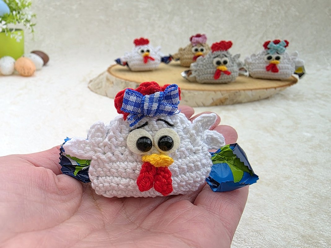 Häkelanleitung - Süße Hühner / Perfekt für kreative Geschenke - Bild 6