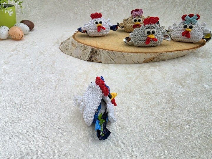 Häkelanleitung - Süße Hühner / Perfekt für kreative Geschenke
