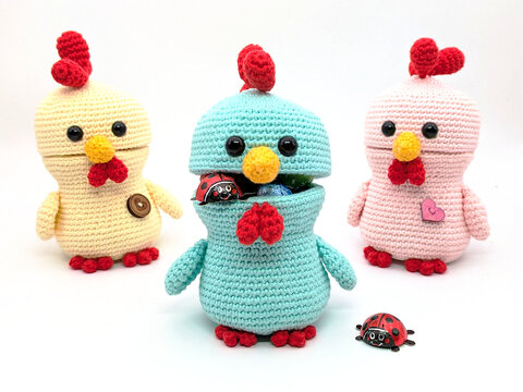 Candy Box - Chicken - Crochet Pattern