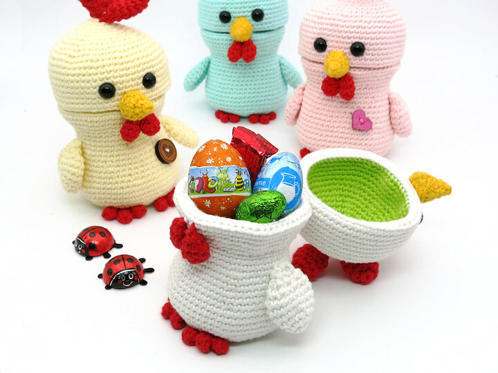 Candy Box - Chicken - Crochet Pattern