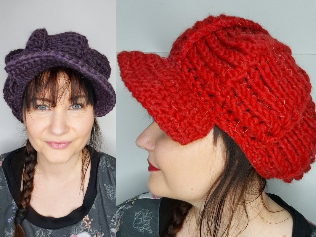 Newsboy Cap Crochet Pattern - Image 3