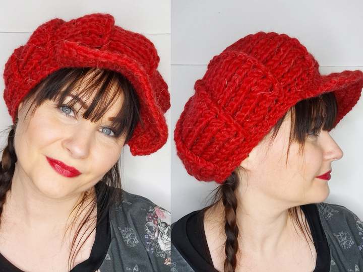 Newsboy Cap Crochet Pattern