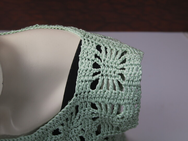 Liveas Crocheted Shirt, Summer Shirt Festival Shirt No. 016