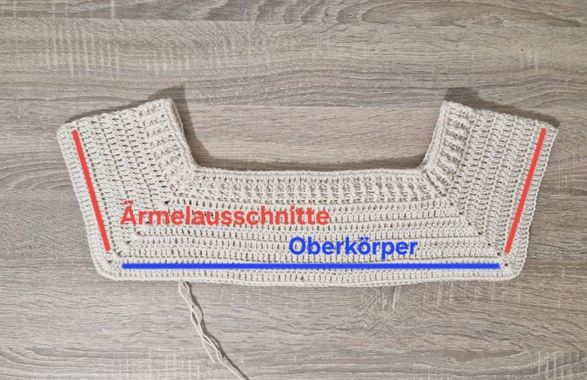 PDF Häkelanleitung Pullover "Relaxy Chic" Raglan von oben Größe S bis XXL