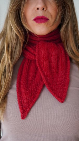 Minischal im Sophie-Scarf-Trend: wendbarer Miniscarf mit Videoanleitung