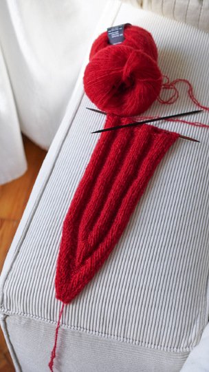 Minischal im Sophie-Scarf-Trend: wendbarer Miniscarf mit Videoanleitung