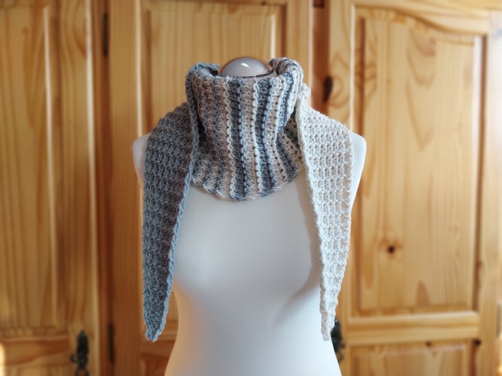 Strickanleitung für Dreieckstuch "Gipfelstürmer"