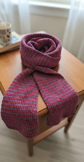 Strickanleitung Schl Reykjavik - dicker und warmer Winterschal für Anfänger