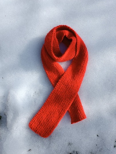 Strickanleitung Schl Reykjavik - dicker und warmer Winterschal für Anfänger