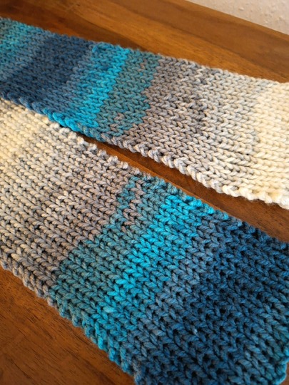 Strickanleitung Schl Reykjavik - dicker und warmer Winterschal für Anfänger