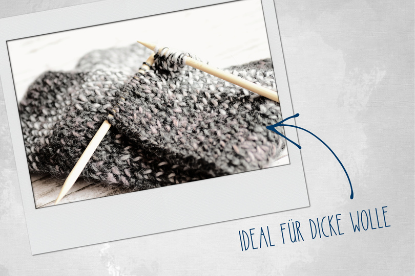 Strickanleitung Schl Reykjavik - dicker und warmer Winterschal für Anfänger