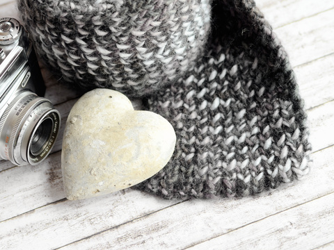 Strickanleitung Schl Reykjavik - dicker und warmer Winterschal für Anfänger